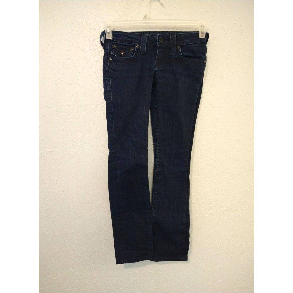 True Religion ladies dark jeans size 0